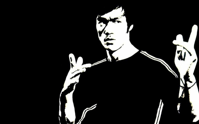 Fondo de pantalla del 40º aniversario de Bruce Lee-Kung Fu 08 Vistas:14066