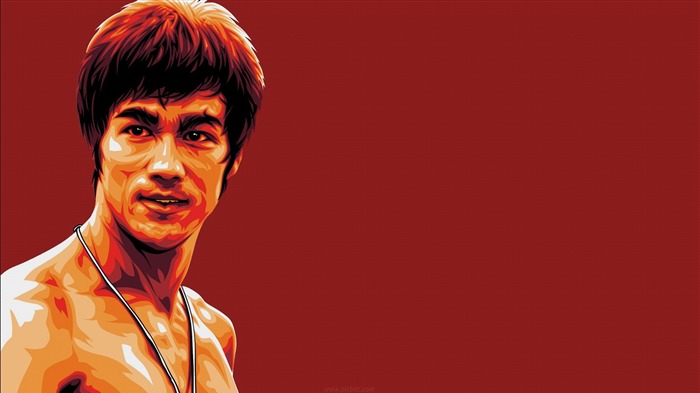 Papel de Parede de Bruce Lee-Kung Fu 40th Anniversary 11 Visualizações:8831