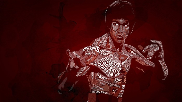 Papel de Parede de Bruce Lee-Kung Fu 40th Anniversary 18 Visualizações:7871