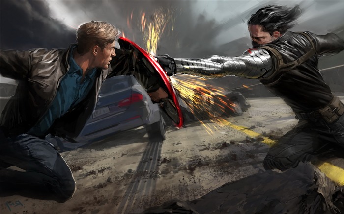 Captain America-The Winter Soldier Movie HD Wallpaper 03 Visualizações:17529