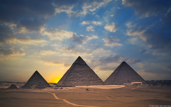 Pirâmides de Giza - tema do Windows tema HD Visualizações:16024