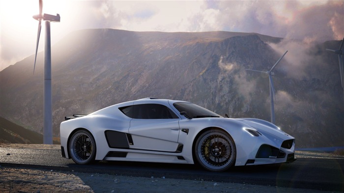 Mazzanti Evantra V8 슈퍼카 HD 벽지 02 찾아보기 :7709