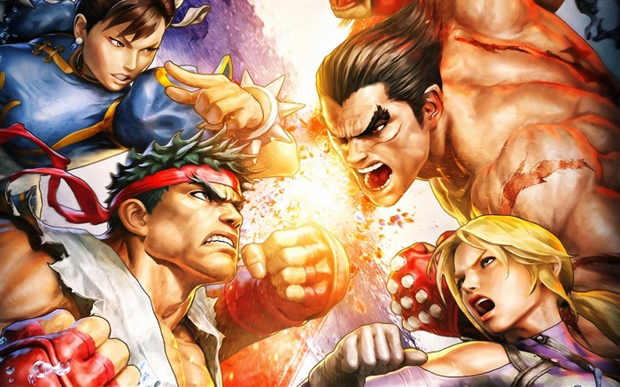 Papel de parede do jogo de vídeo Street Fighter X Tekken Visualizações:33104