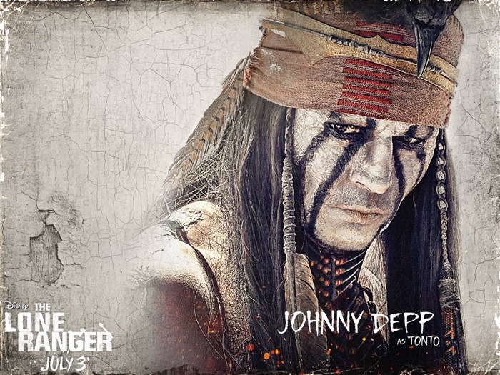 TONTO-The Lone Ranger Film HD Fond d'écran Vues:9687