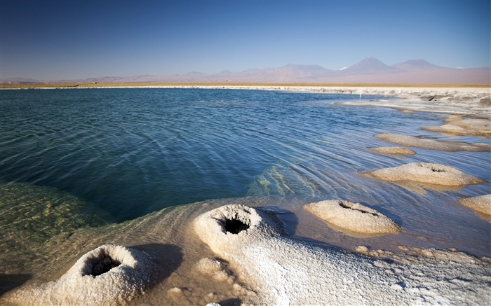 Vistas maravilhosas Dead Sea e Salt Lake wallpaper 10 Visualizações:9914