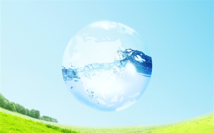 balloon water glass nature-June HIGH Quality Wallpaper Views:10941 Date:2013/7/6 15:05:08