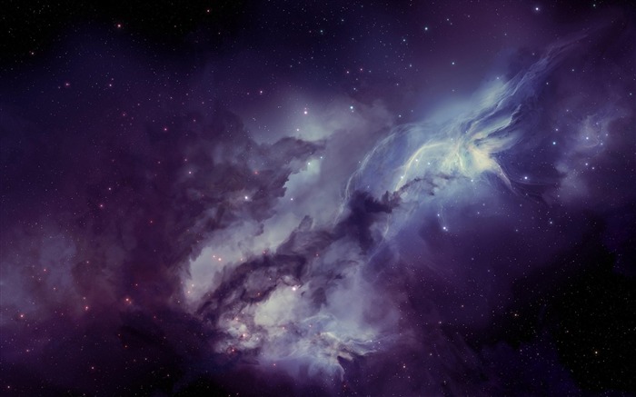 galaxy nebula blurring stars-Space HD Wallpaper Views:19765 Date:2013/7/26 20:54:46