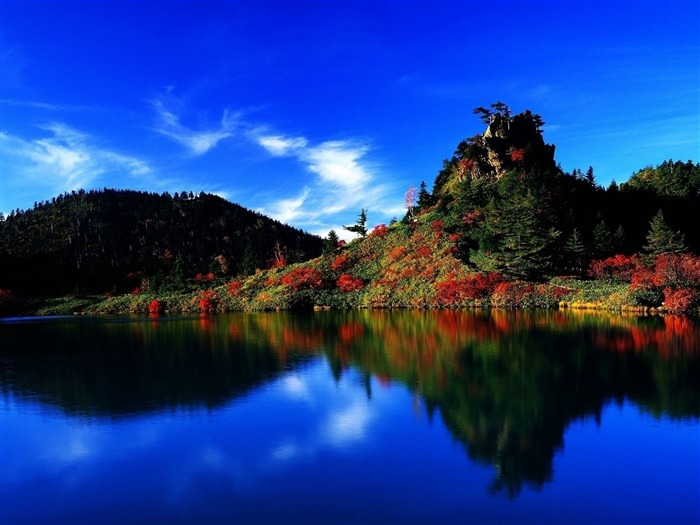 japon beau ciel-un paysage naturel Fond d'écran Vues:16360