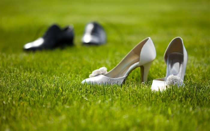 shoes wedding grass-June HIGH Quality Wallpaper Views:7899 Date:2013/7/6 15:27:11