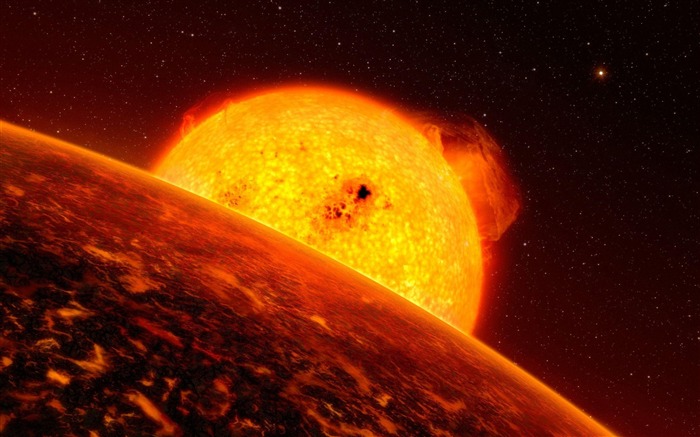 sun star flash planet glowing space-Space HD Wallpaper Views:13296 Date:2013/7/26 21:07:03