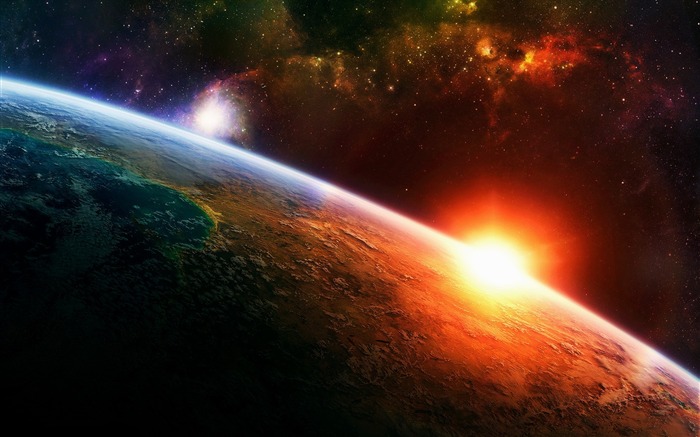 sunlight surface earth stars-Space HD Wallpaper Views:15051 Date:2013/7/26 20:51:55