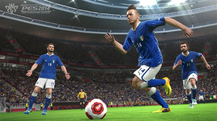 Pro Evolution Soccer PES 2014 jeu Fond d'écran Vues:11343