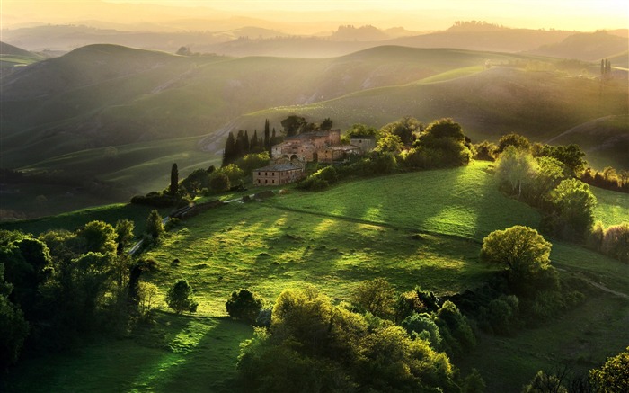 Tuscany prairie landscape theme wallpaper 05 Views:9810 Date:2013/8/5 10:24:45