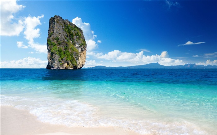 rock in paradise-landscape HD Wallpaper Views:10613 Date:2013/8/28 9:08:06