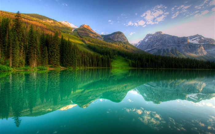 Papéis de parede de yoho lake canada-landscape HD Visualizações:10864