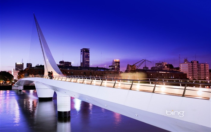 Bridge urban characteristics-September 2013 Bing wallpaper Views:9535 Date:2013/9/7 22:24:18