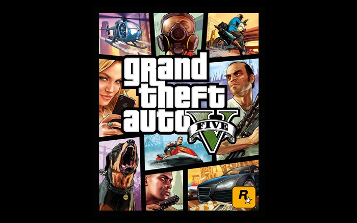 Grand Theft Auto V GTA 5 jeux HD Fond d'écran Vues:12949