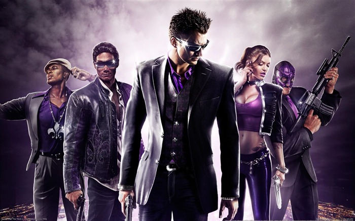 Saints Row 4 黑道圣徒 4 电脑游戏高清壁纸 浏览:10221