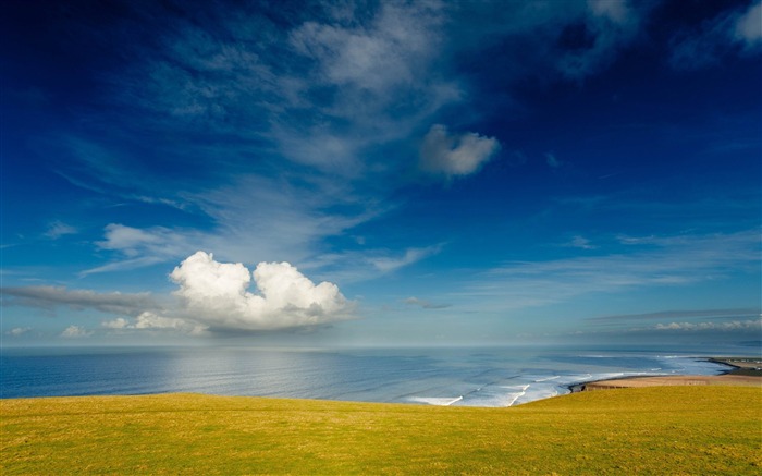 cielo cielo nube océano-paisaje HD foto fondo de pantalla Vistas:14797