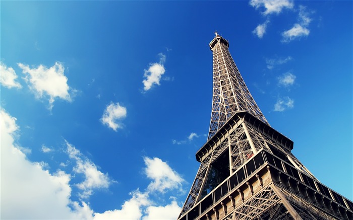 eiffel tower paris-World Travel HD Wallpaper Views:10618 Date:2013/9/4 18:53:56