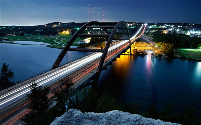 pennybacker bridge austin-World Travel HD Wallpaper Views:8373 Date:2013/9/4 18:57:28