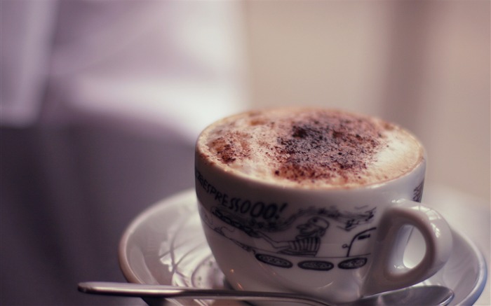 bebidas alcohólicas café cacao cappuccino-Food fondo de pantalla HD Vistas:10838