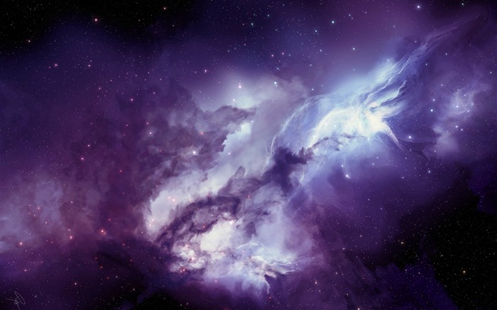 Angel Galaxy-Universe HD Wallpapers Vistas:23051