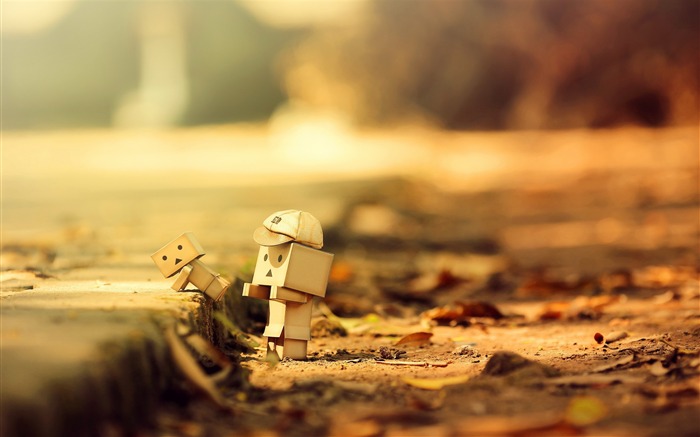 幫助迷你Danbo-Danbo攝影壁紙 查看次數:10132