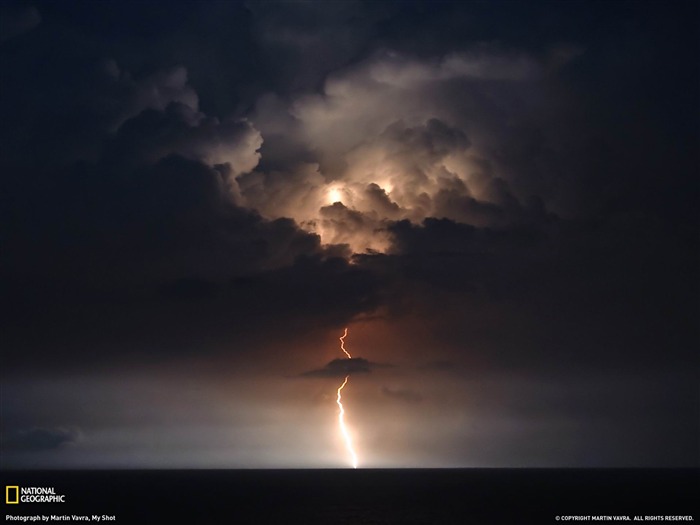 Lightning Myrtle Beach-National Geographic Wallpaper Views:10487 Date:2013/10/19 10:58:01