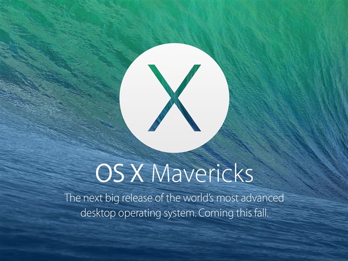 MAC OS X Mavericks HD Desktop Wallpaper Vistas:66861