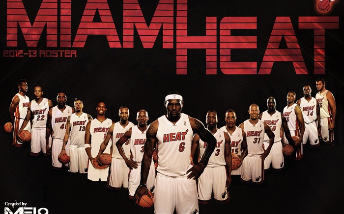 MIAMI HEAT-NBA 2013-2014 Wallpaper Views:14663 Date:2013/10/13 23:16:14