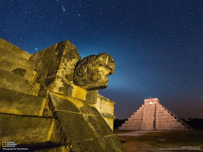 Pyramid Chichen Itza-National Geographic Wallpaper Views:11259 Date:2013/10/19 11:02:20