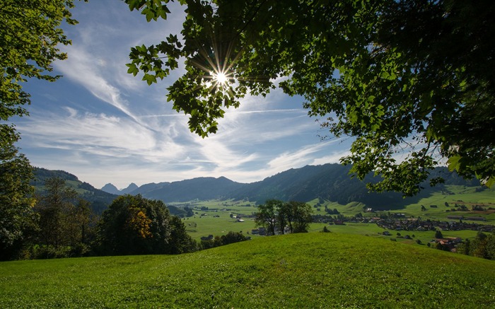 Fondo de pantalla de paisaje de verano de Europa Vistas:11470