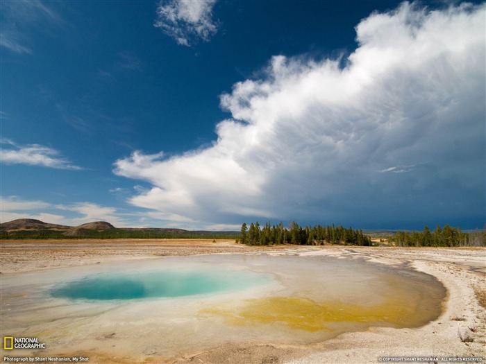 Thermal Pool Yellowstone National Park-National Geographic Wallpaper Views:7554 Date:2013/10/19 11:06:13