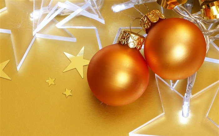 decorations balloons gold stars-Christmas Holiday Wallpaper Views:10468 Date:2013/10/27 9:15:31