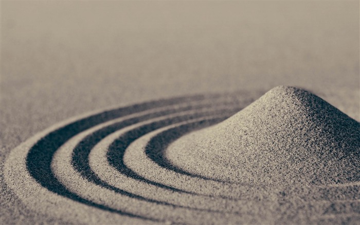 sand waves macro circles-Best HD Wallpaper Views:9118 Date:2013/10/23 11:12:35