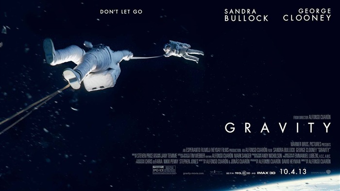 Gravity 2013 Movie HD Wallpaper 02 Vistas:8392