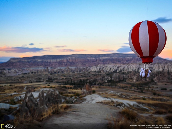 Ballon solitaire-National Geographic fond d'écran Vues:10653