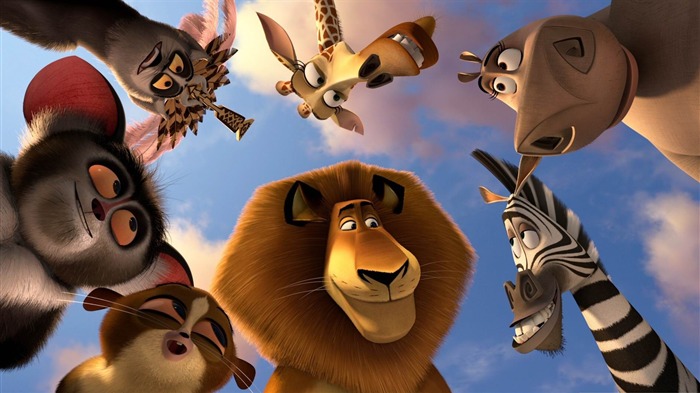 Papéis de parede de Madagascar 3-Cartoon HD Visualizações:18304