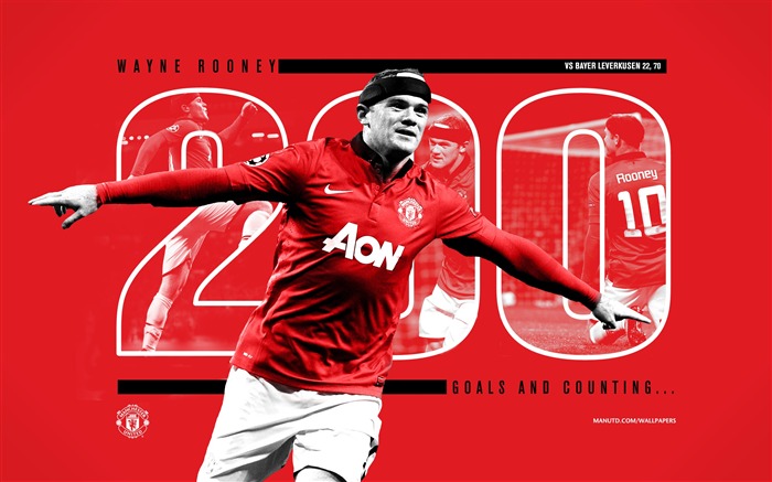 Rooney 200 Goals-2013-2014 temporada HD fondo de pantalla Vistas:10088