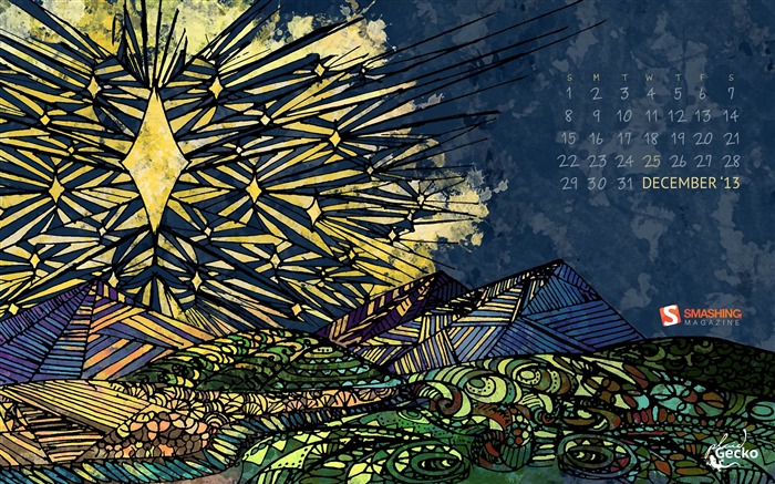 Starry Bethlehem-December 2013 Calendar Wallpaper Views:6762 Date:2013/11/30 6:30:57