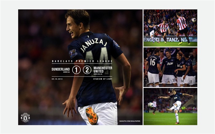 Sunderland 1 United 2-2013-2014 temporada Fondos de pantalla HD Vistas:7847