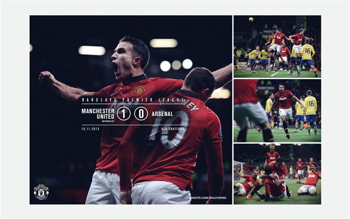 United 1 Arsenal 0-2013-2014 temporada HD fondo de pantalla Vistas:8331