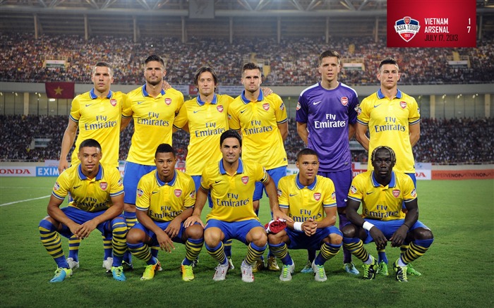 Vietnam 1-7 Arsenal-2013-2014 fonds d'écran Vues:12679