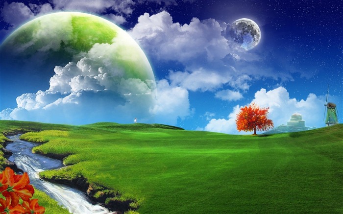 dreamy landscape-Design HD Wallpaper Views:12489 Date:2013/11/18 8:45:49