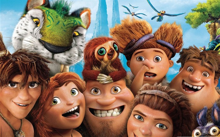 os personagens de croods - Cartoon HD Wallpaper Visualizações:11724