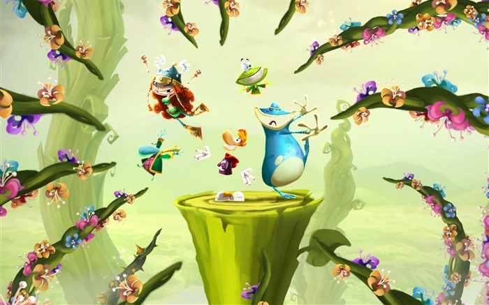 Rayman 전설 게임 HD 바탕 화면 배경 무늬 13 찾아보기 :7372