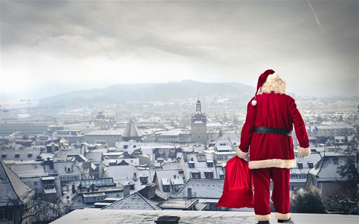 le père noël-Festival de fond d'écran thème Vues:7519