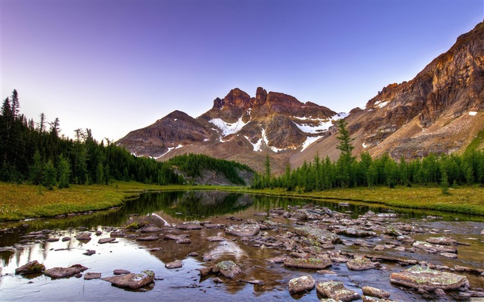 Papéis de parede de montanha bonita creek-HD Visualizações:9983