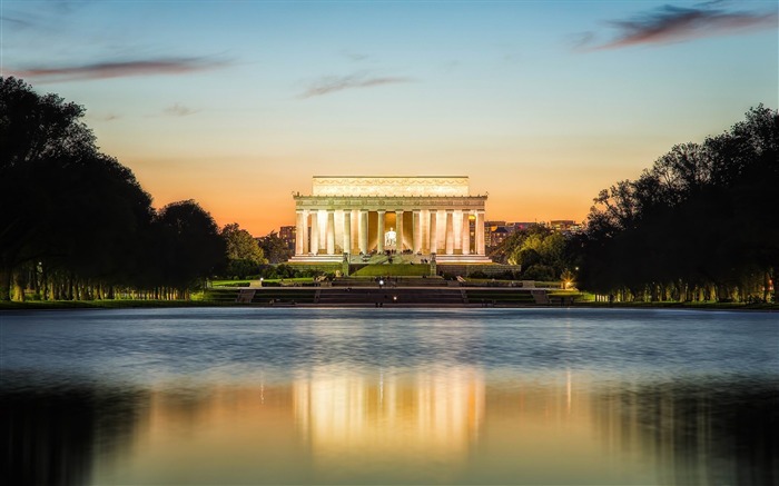 lincoln memorial-ALTA calidad fondo de pantalla Vistas:9703